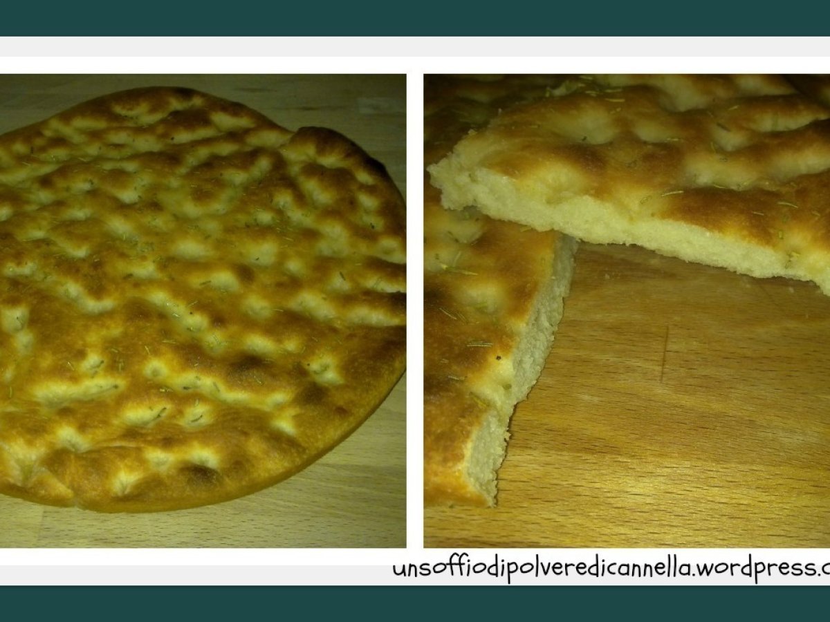 LA FOCACCIA CROCCANTE DI ADRIANO