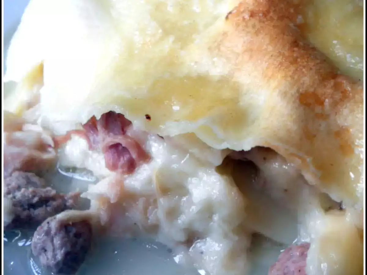 La lasagna bianca in brodo di Angelina