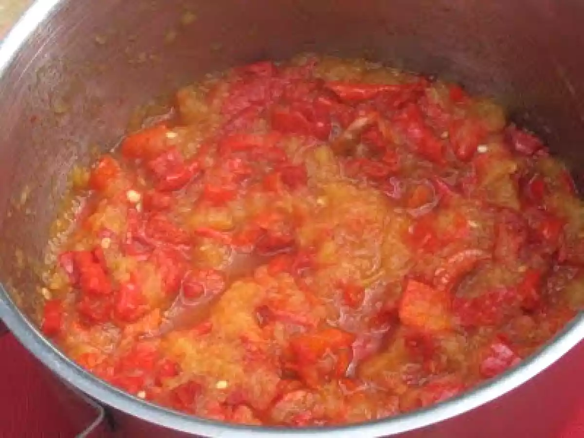 La marmellata di mele e peperoncini