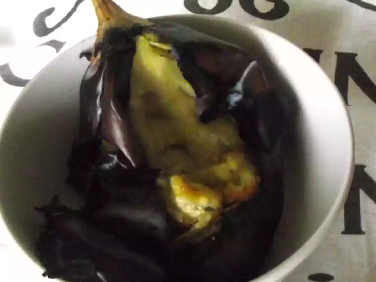 La melanzana sulla fiamma