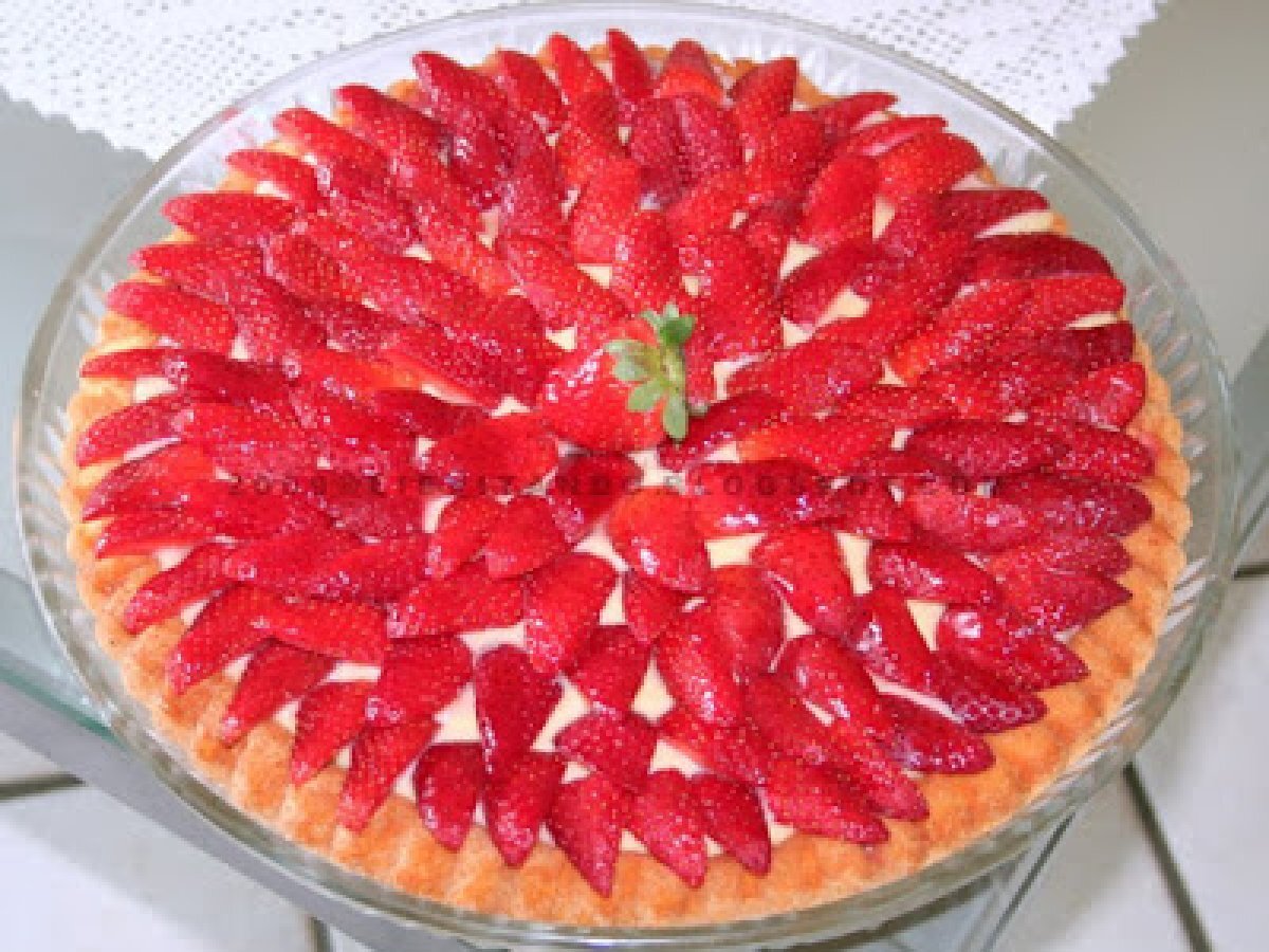 La mia torta di fragole light - foto 3