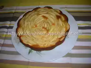 La mia torta margherita modificata alle mele