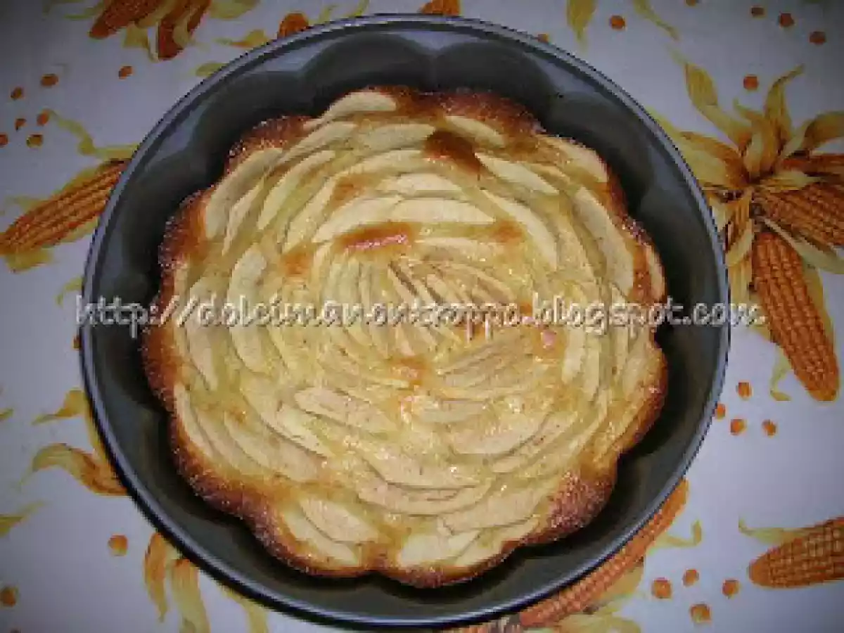 LA MIA TORTA MARGHERITA MODIFICATA ALLE MELE - foto 2