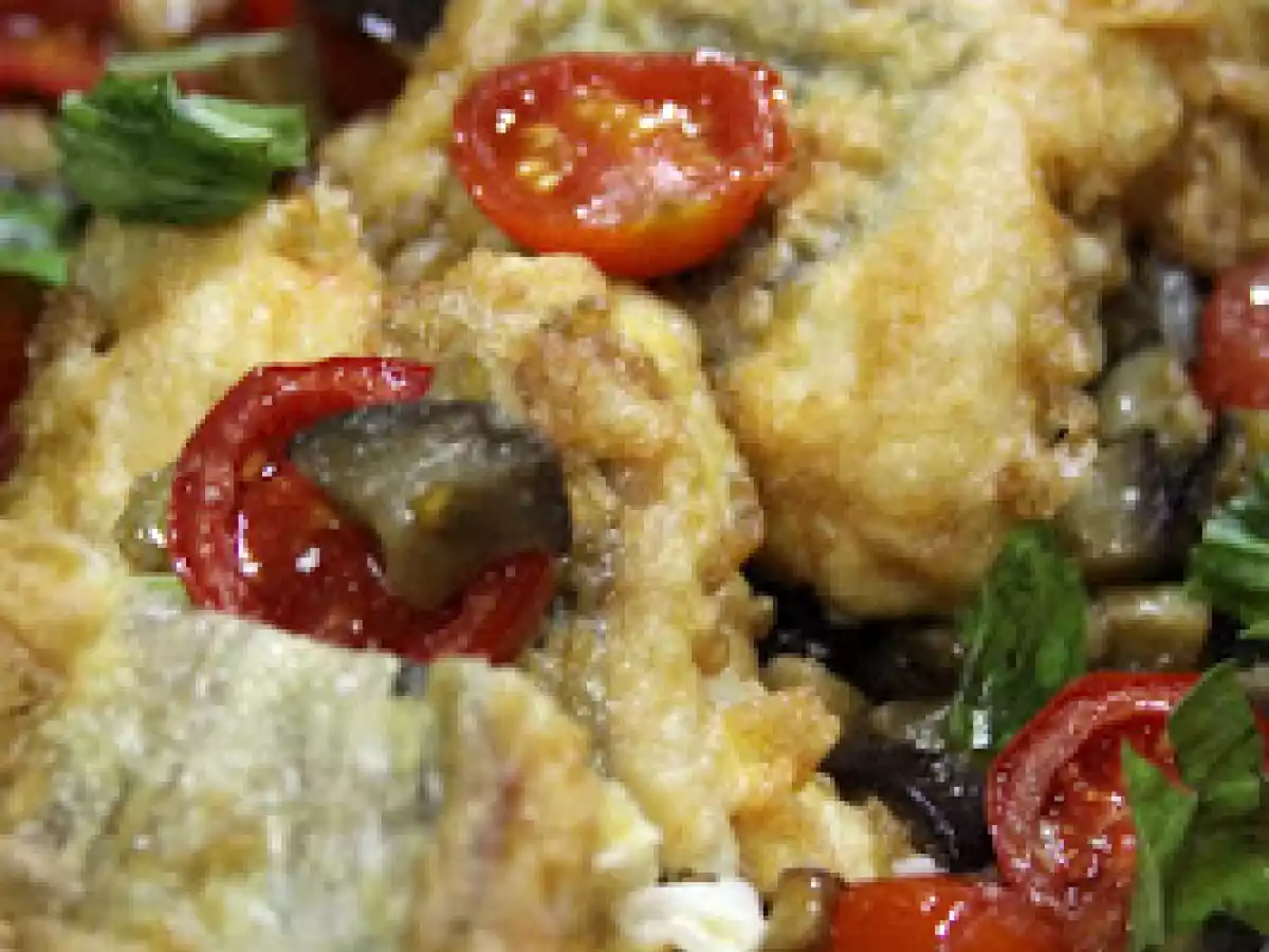 La Parmigiana di Pesce Bandiera di Gennaro Esposito