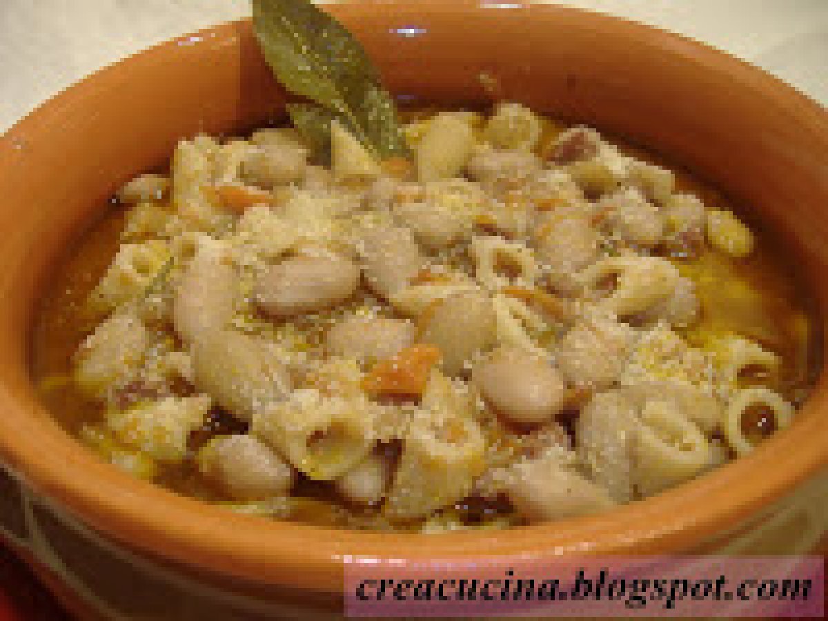 LA PASTA E FAGIOLI CON FAGIOLI FRESCHI - foto 2