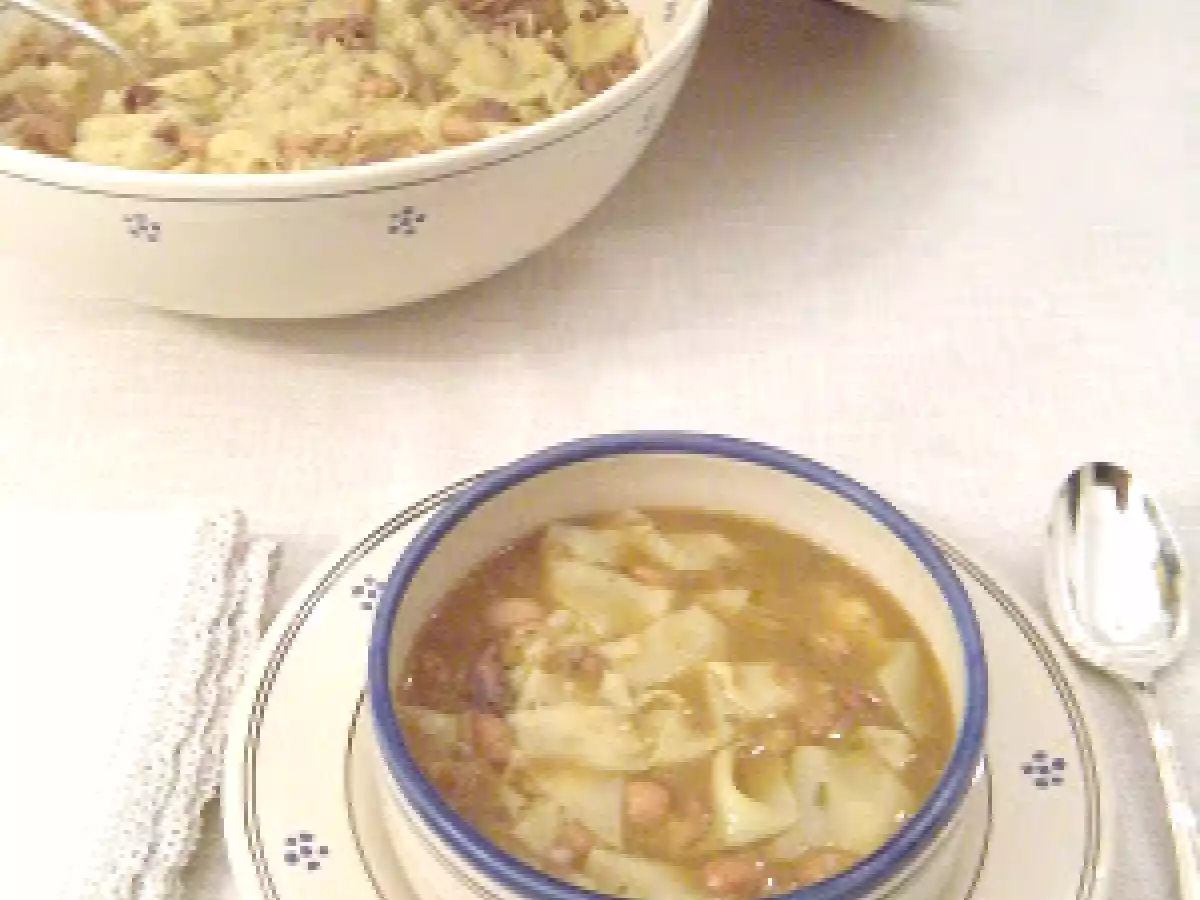 La pasta e fagioli del mio papà.