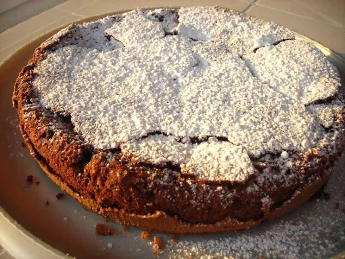 La torta al cioccolato più buona del mondo
