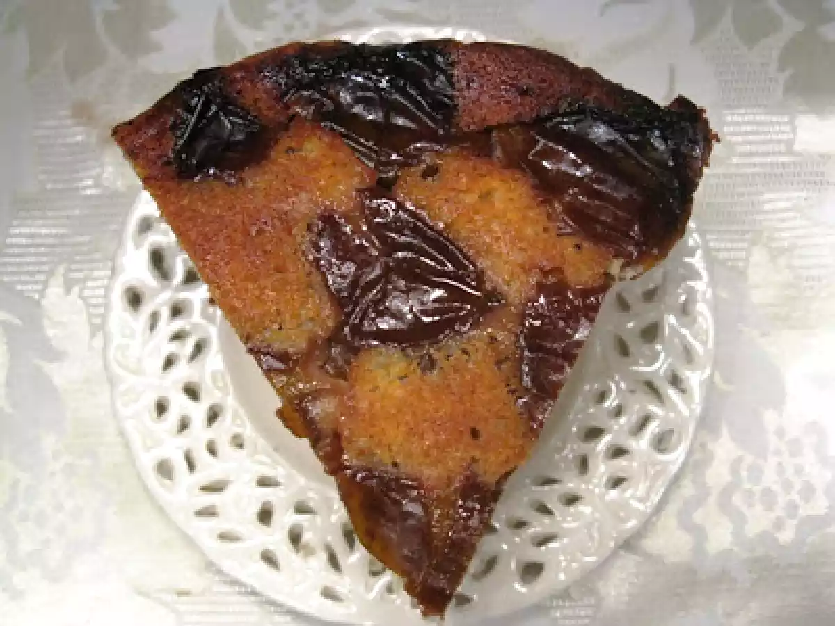 La torta alle prugne