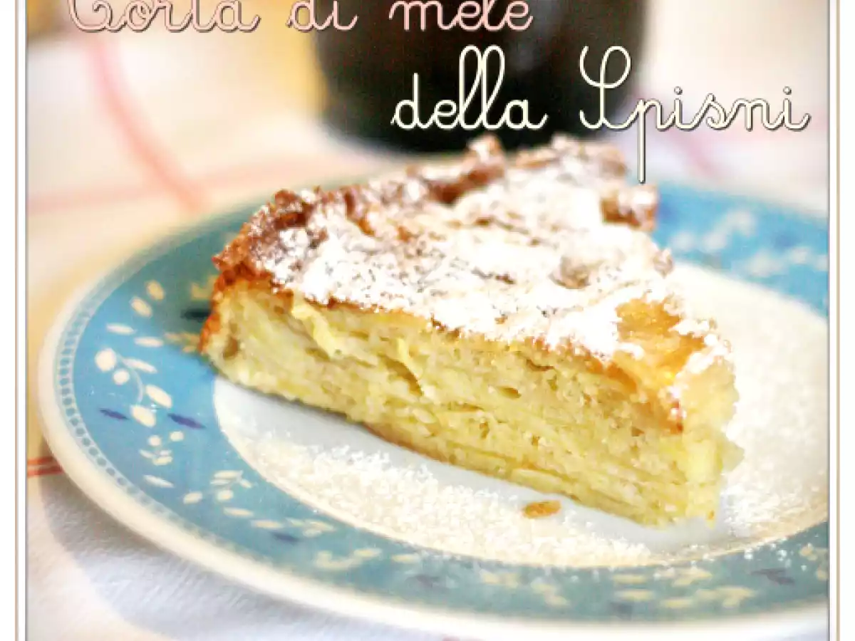 La torta di mele della Spisni