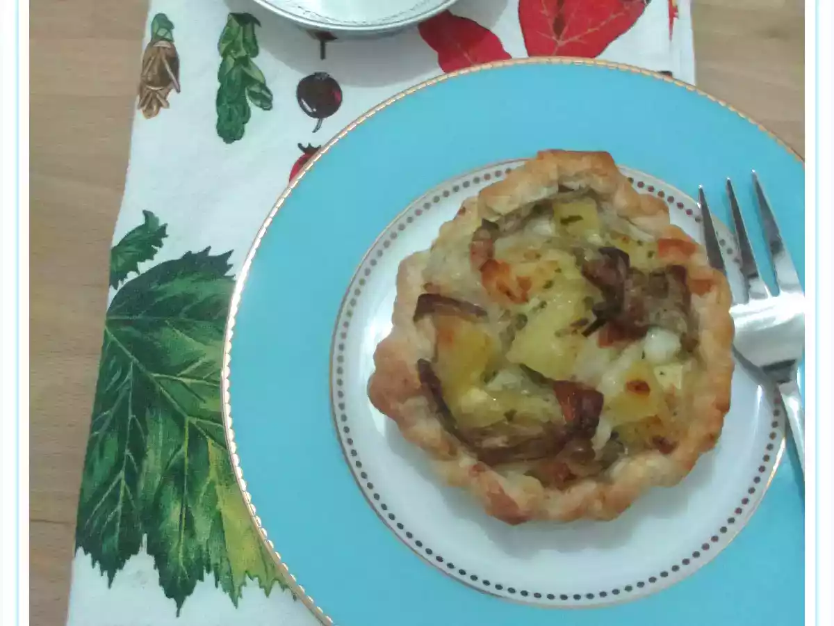 LA TORTA RUSTICA DI CARCIOFI, PATATE E SCAMORZA