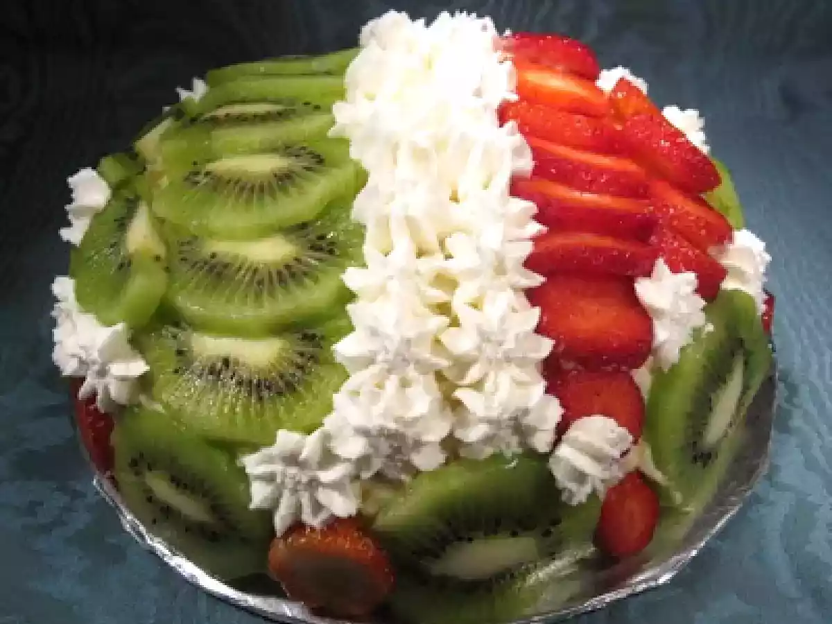 La torta tricolore di Mammazan per i 150 anni dell'Unità d'Italia