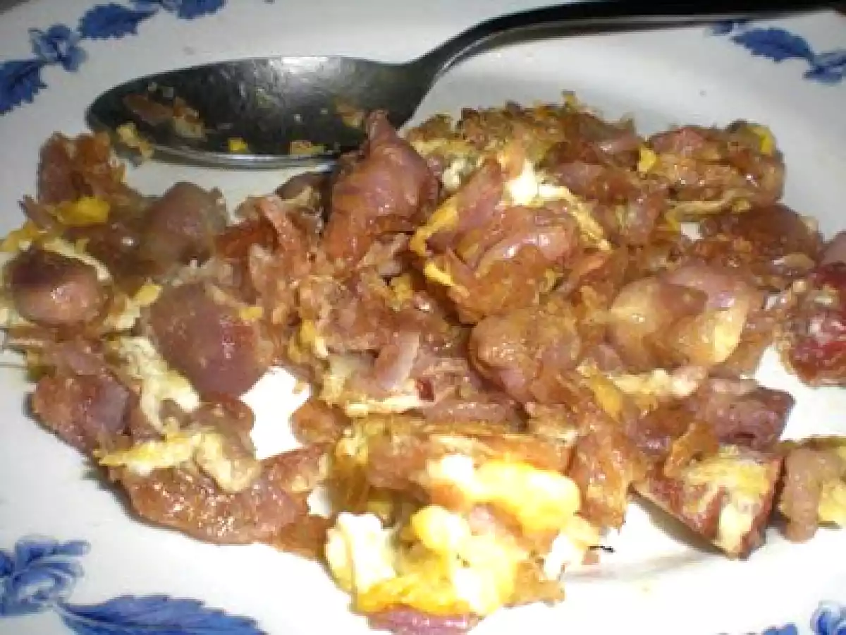 Lampascioni con le uova