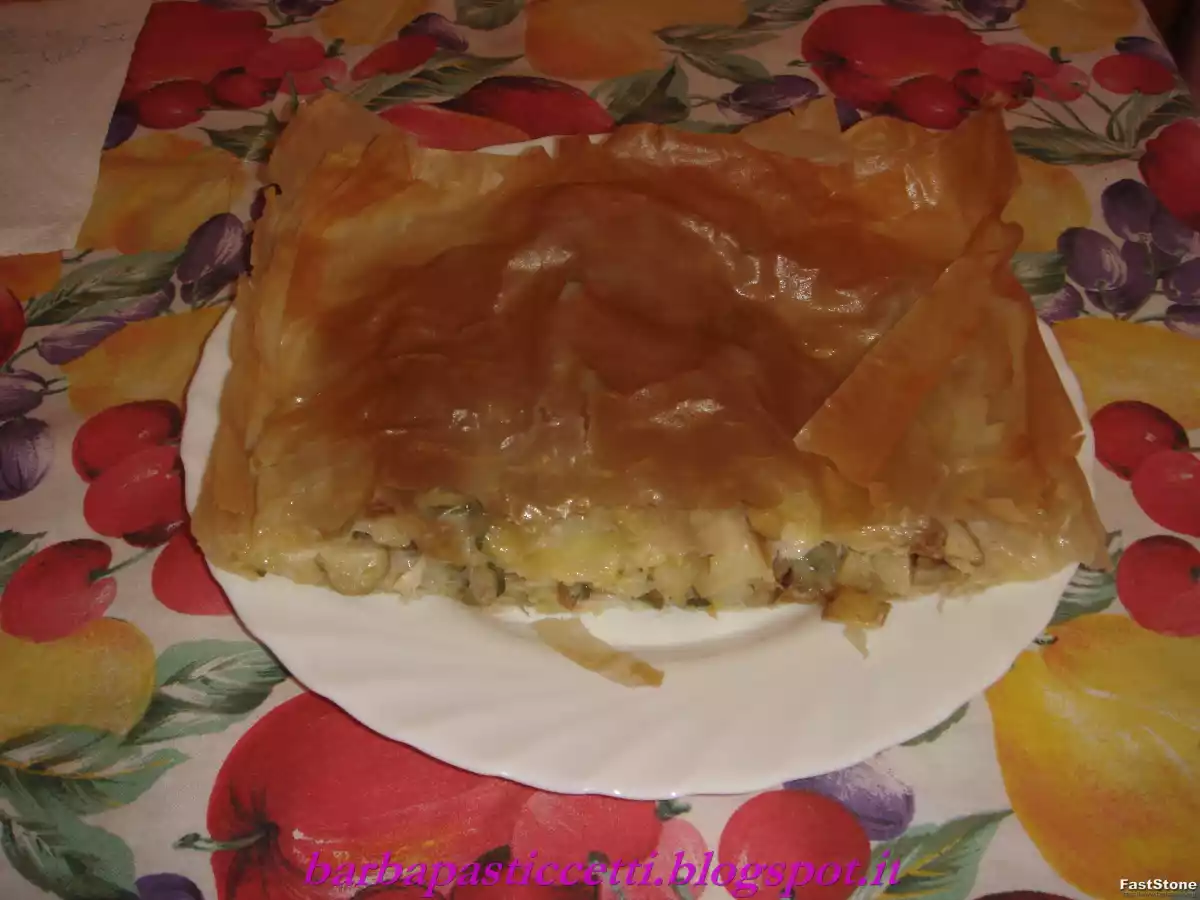 Lasagna all'ortolana (zucchine/patate/mozzarella) di Pasta fillo! - foto 3