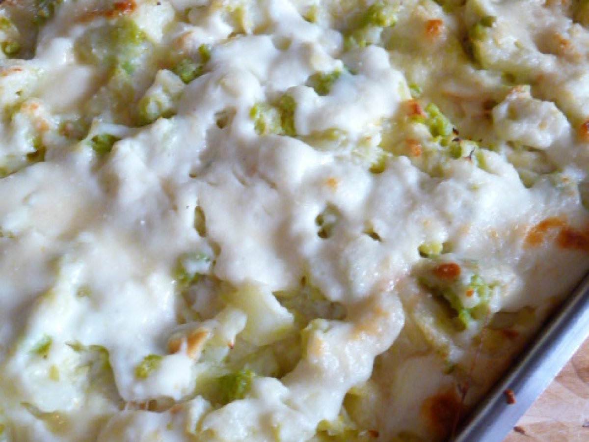 Lasagne affumicate con broccolo romanesco