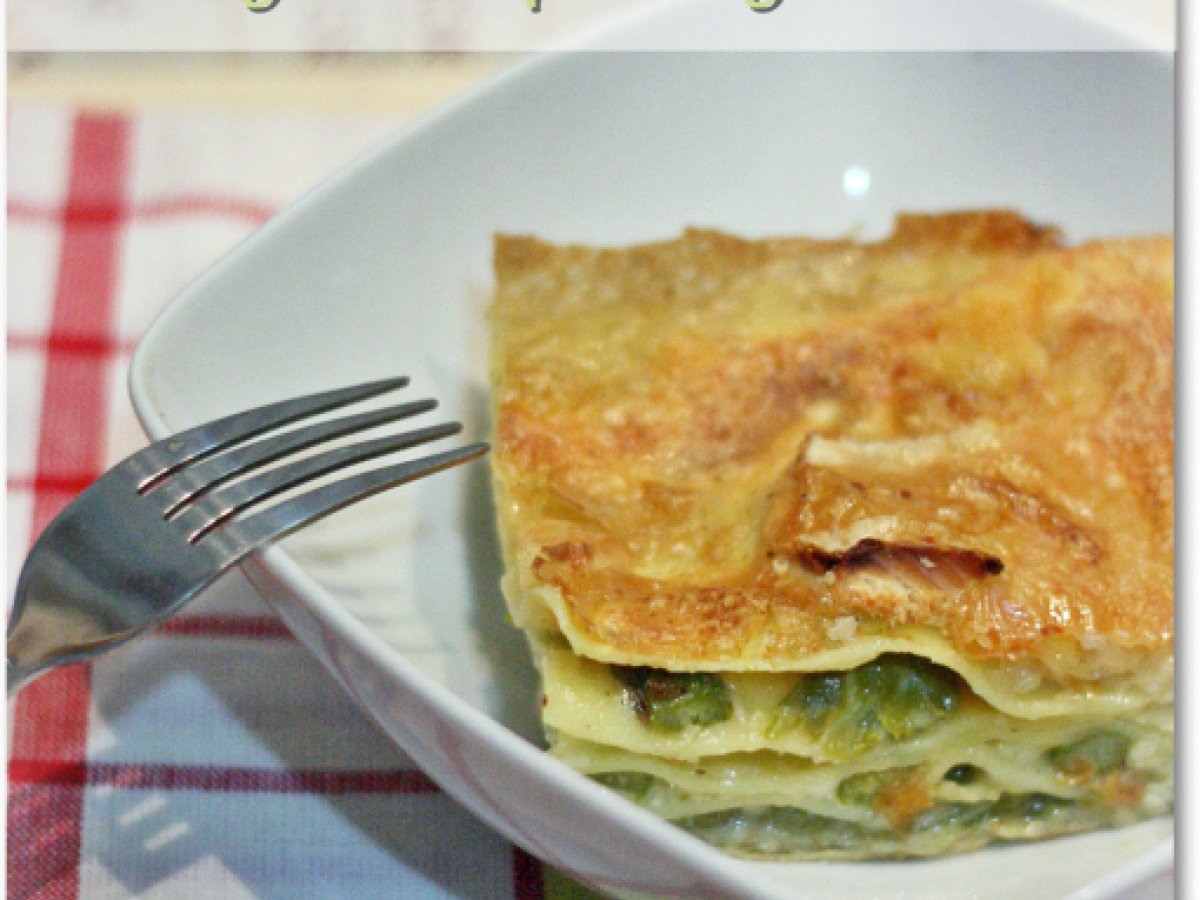 Lasagne agli asparagi e brie