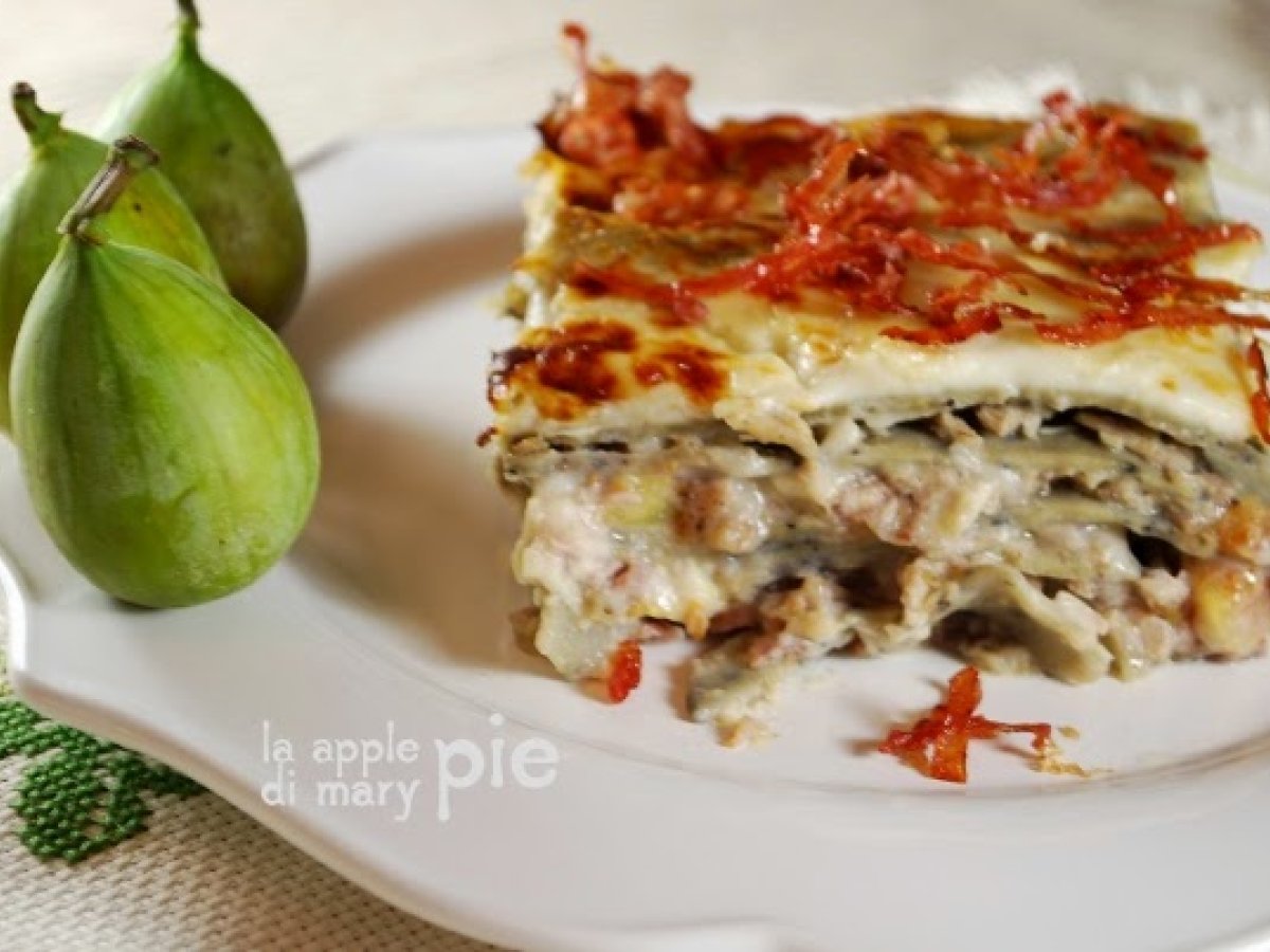 Lasagne ai mirtilli con ragù bianco di quaglie ai fichi - foto 2