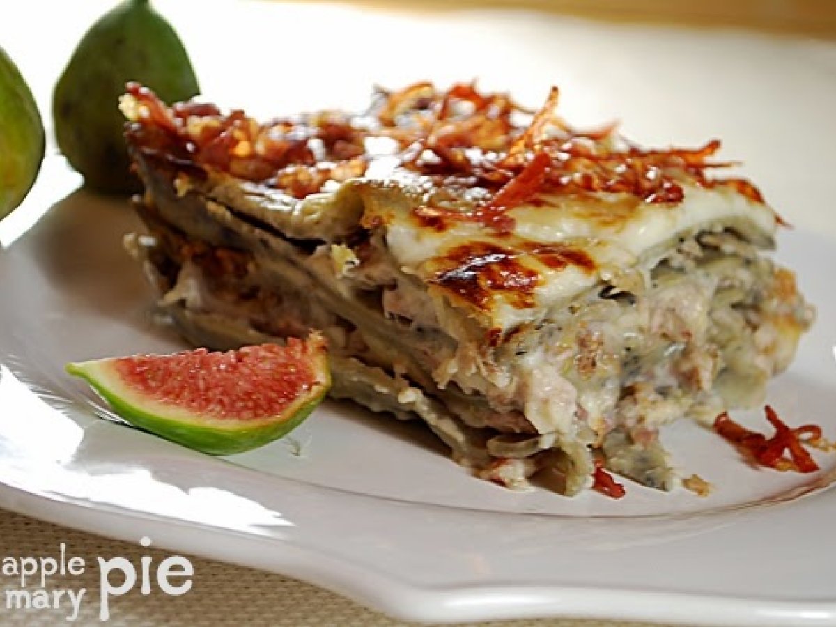 Lasagne ai mirtilli con ragù bianco di quaglie ai fichi - foto 3