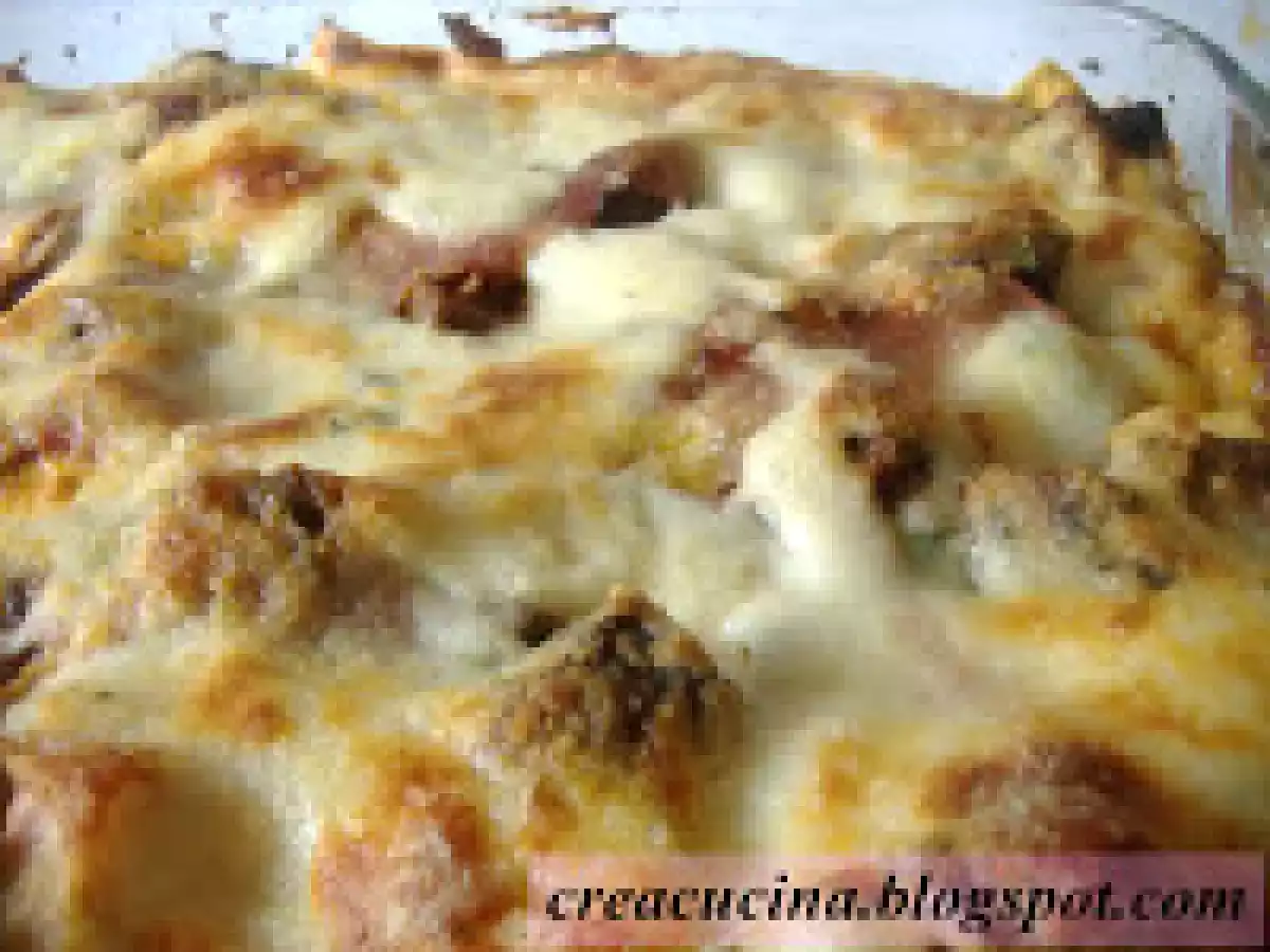 LASAGNE AL FORNO AI FUNGHI E PROSCIUTTO - foto 10