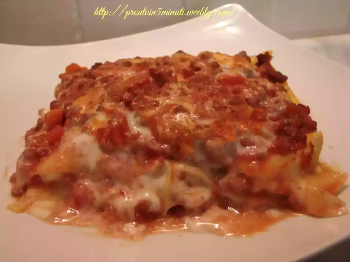 Lasagne al Ragù