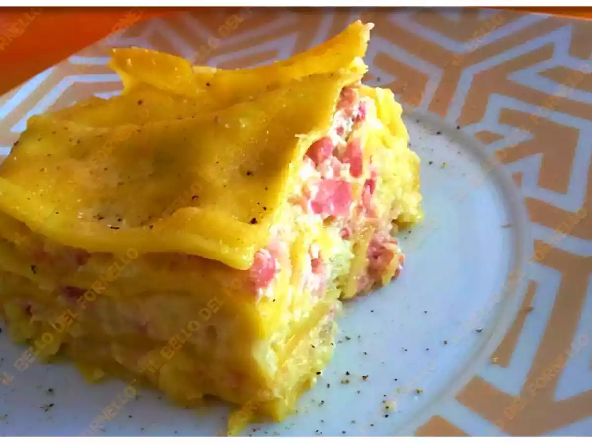 Lasagne al ragù bianco