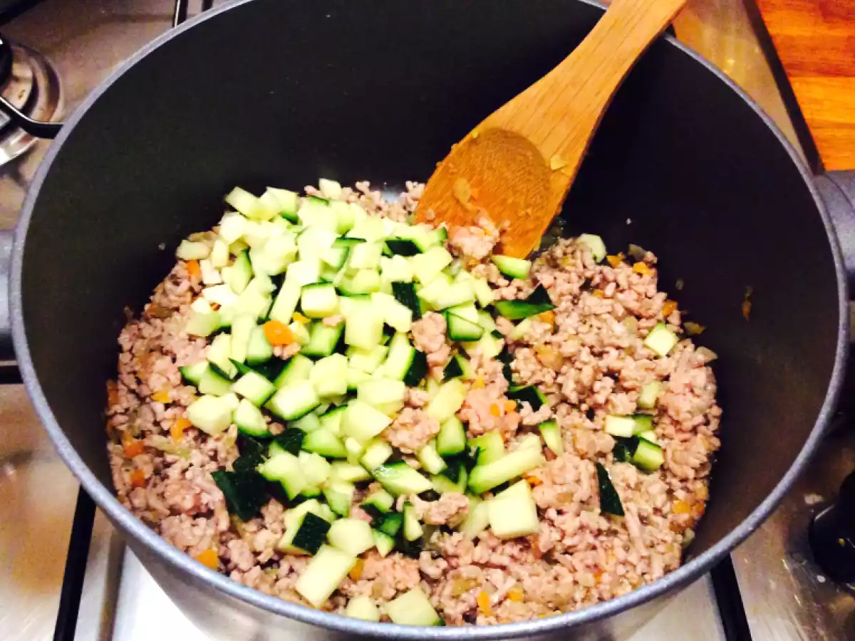 Lasagne al ragù di zucchine e pesto - foto 2