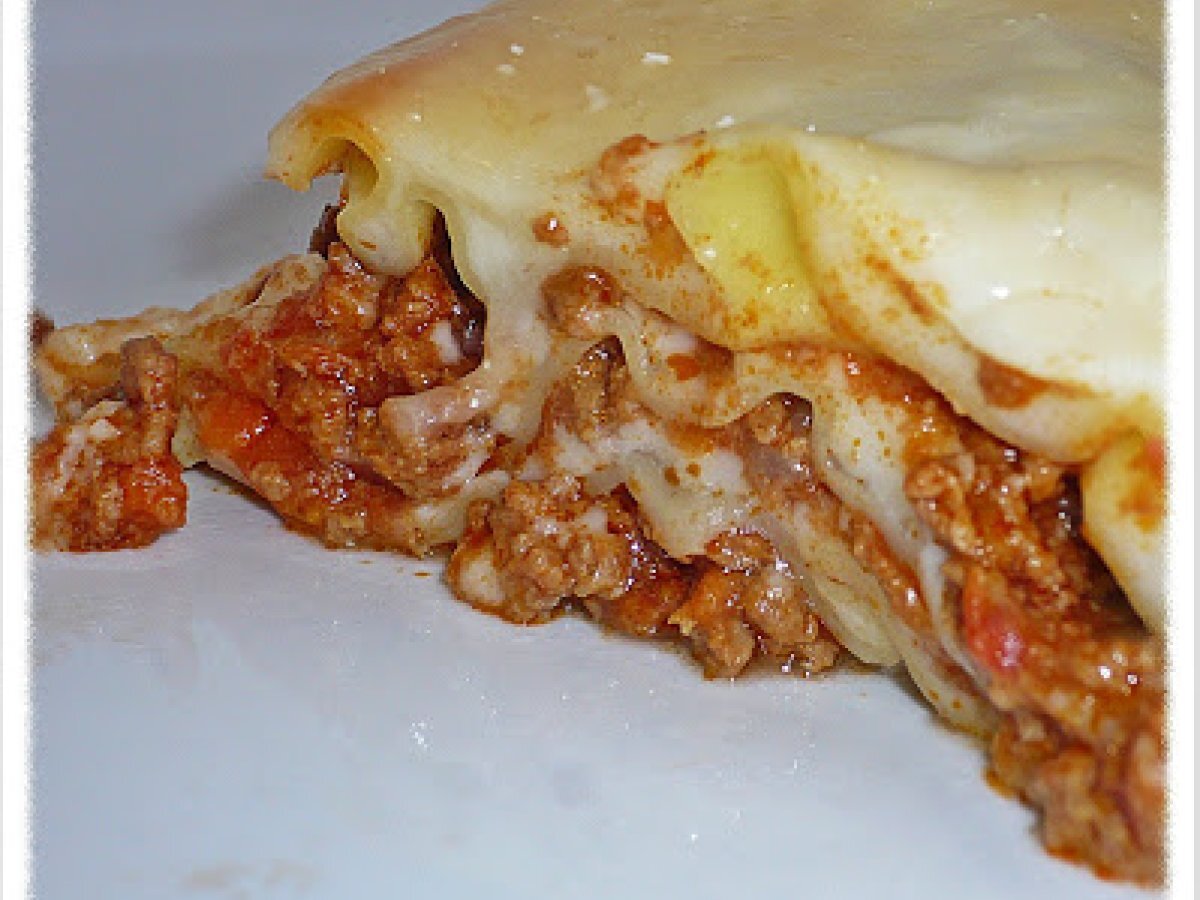 Lasagne alla bolognese