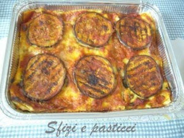 Lasagne alle melanzane con besciamella