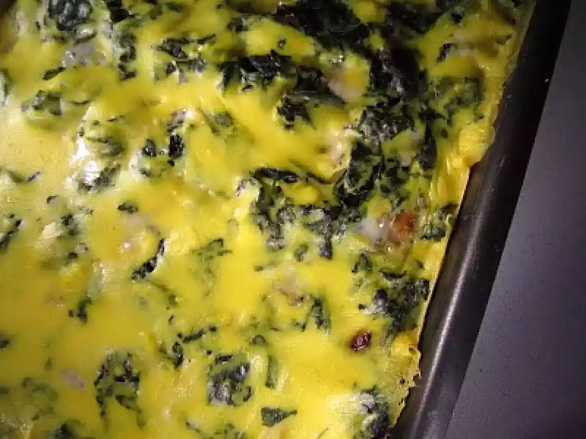 Lasagne allo zafferano, gorgonzola e spinaci. E 7 cose su di me...