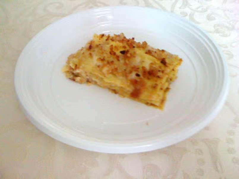 LASAGNE BIANCHE al prosciutto e formaggio - foto 2