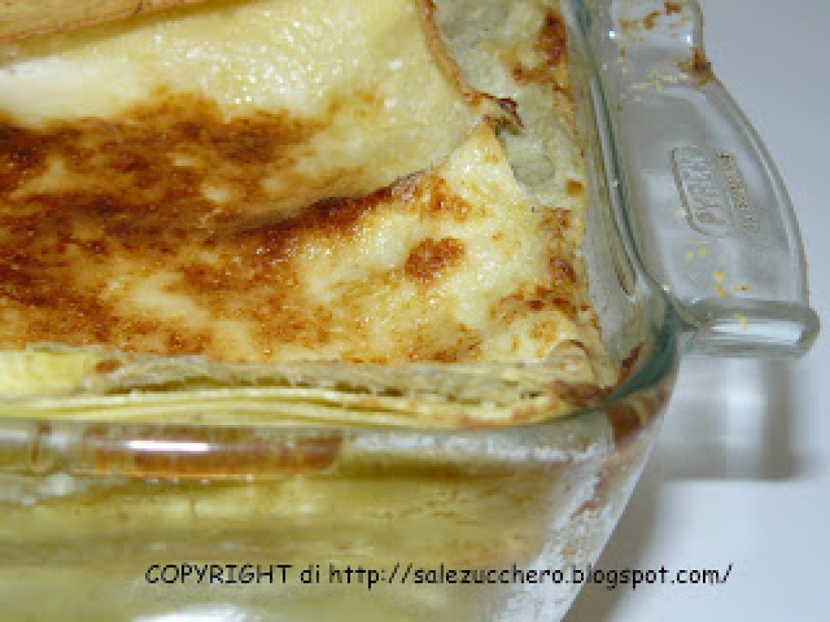 Lasagne carciofi e ricotta