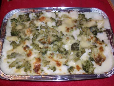 Lasagne con broccoli siciliani