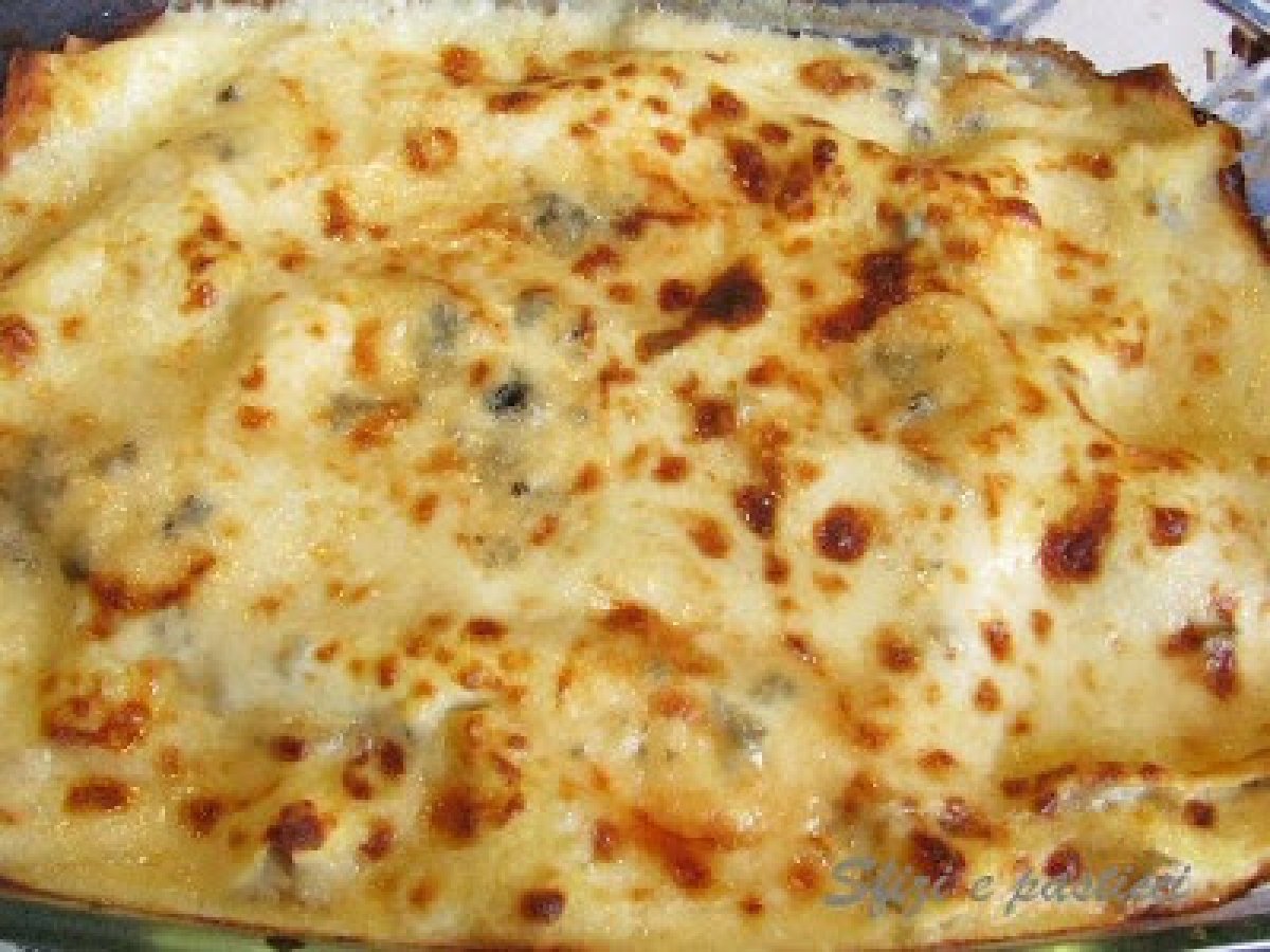 Lasagne con funghi e gorgonzola - foto 2