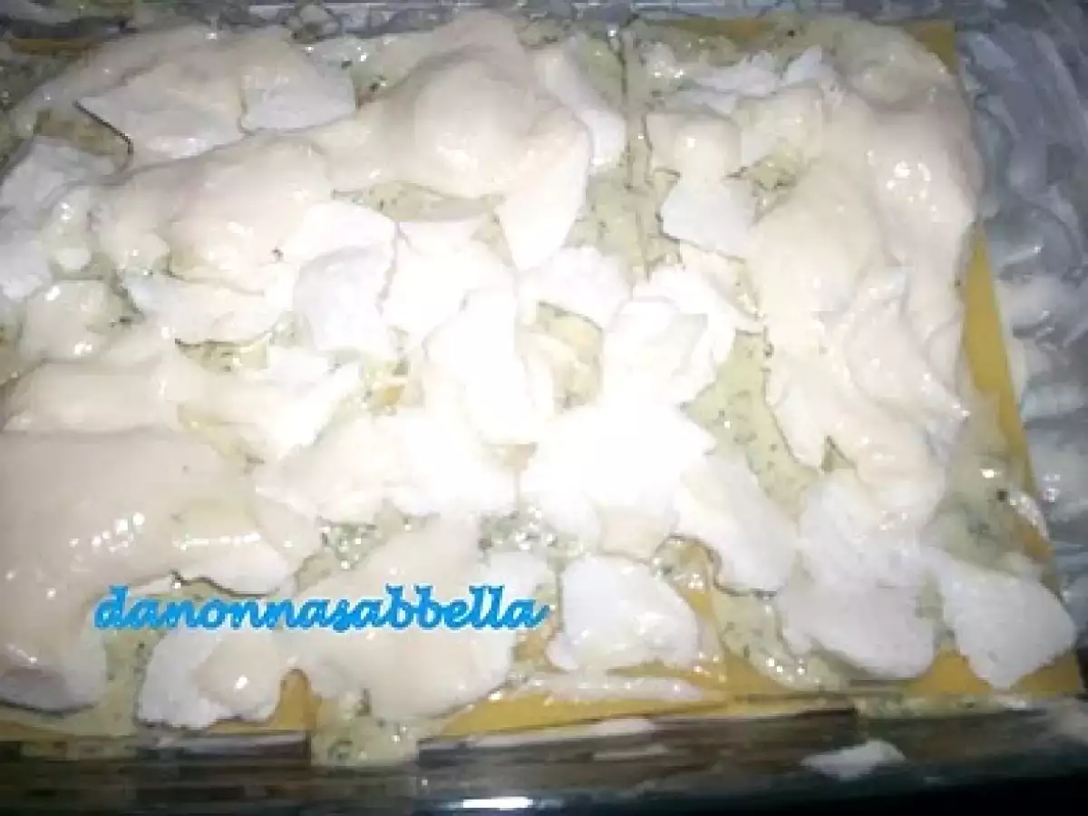 LASAGNE CON PESTO LEGGERO E MOZZARELLA - foto 4