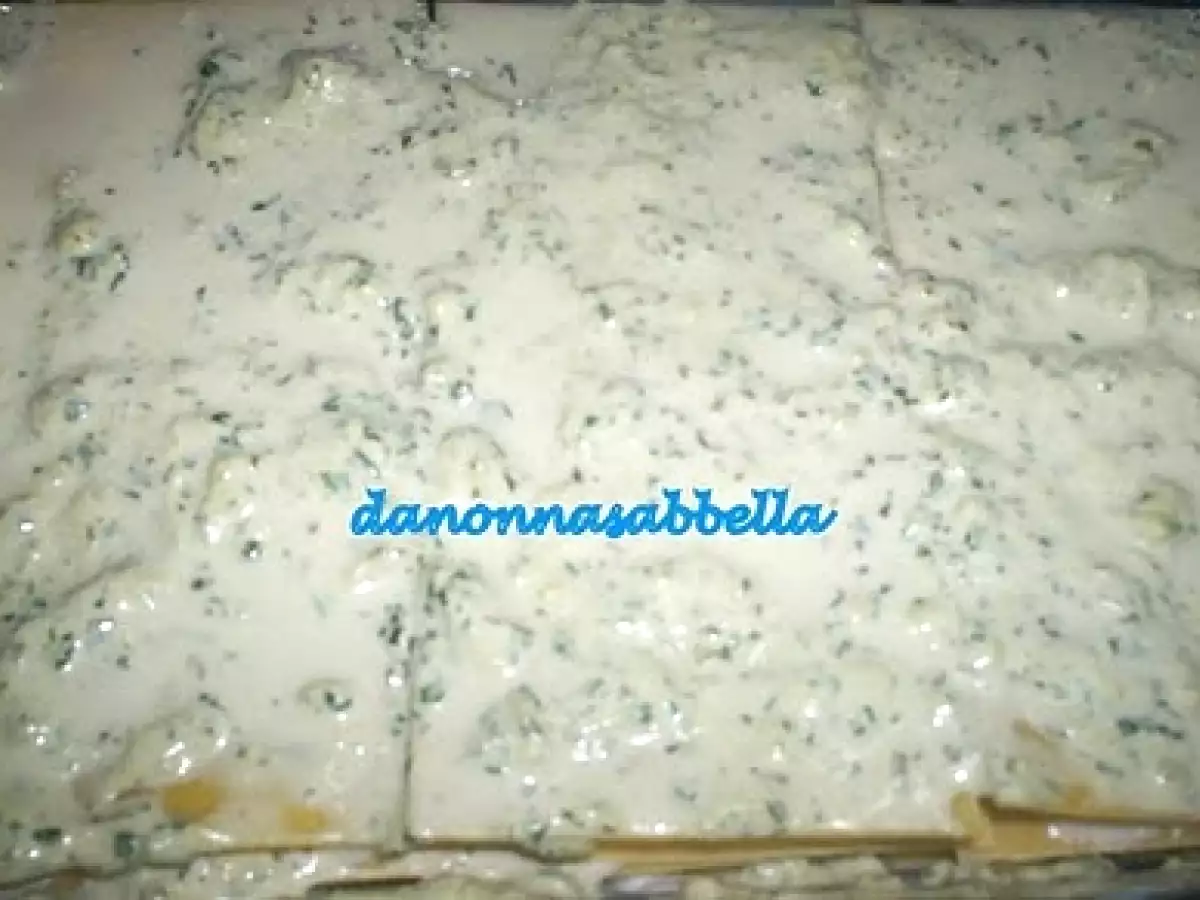 LASAGNE CON PESTO LEGGERO E MOZZARELLA - foto 5