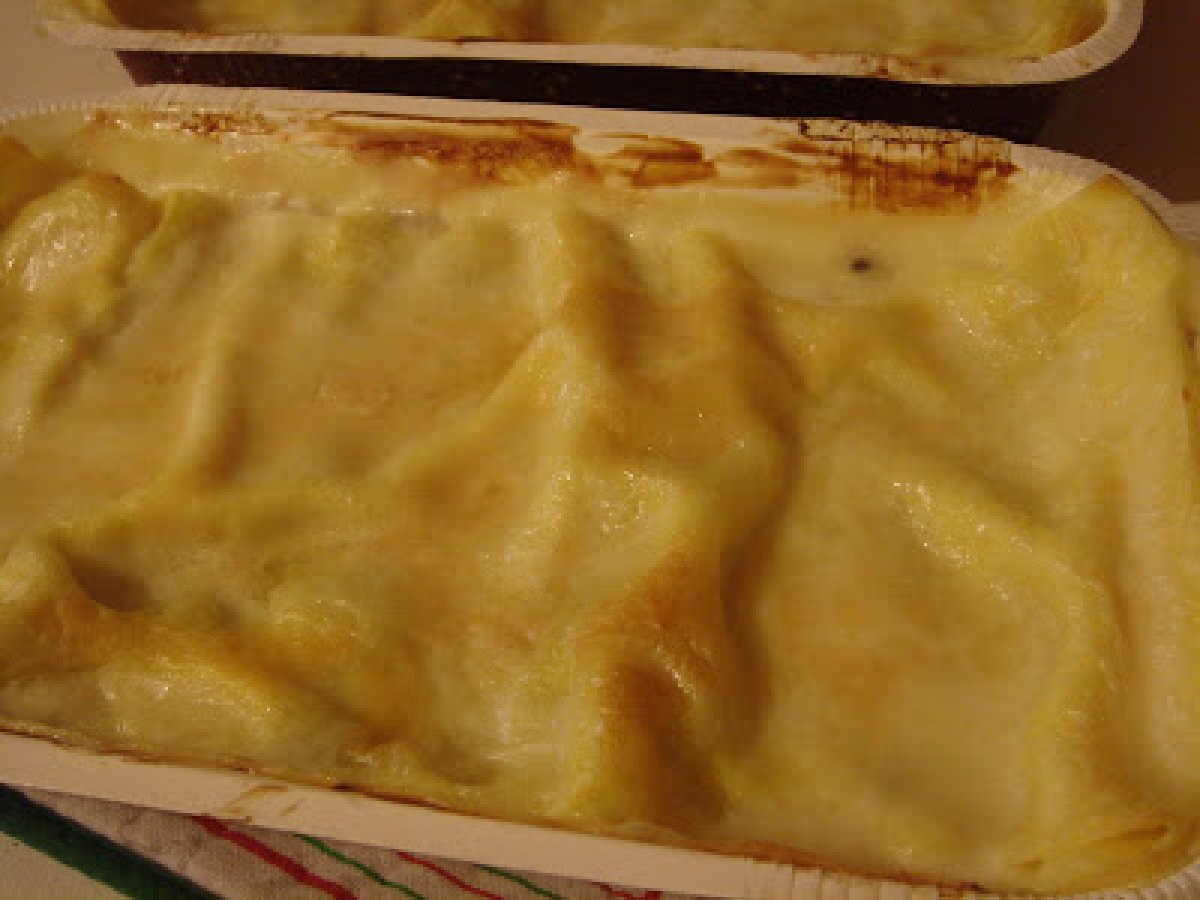 Lasagne con Radicchio Taleggio e Speck