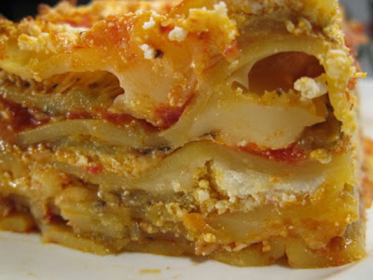 Lasagne con ricotta e prosciutto - foto 15