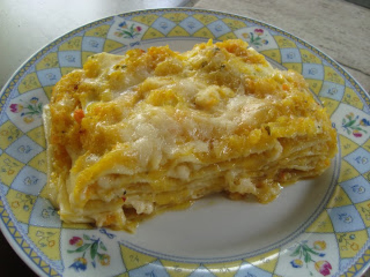 Lasagne con zucca e gamberi - foto 2