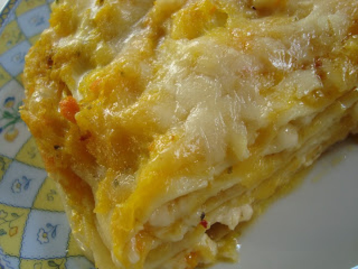 Lasagne con zucca e gamberi - foto 3