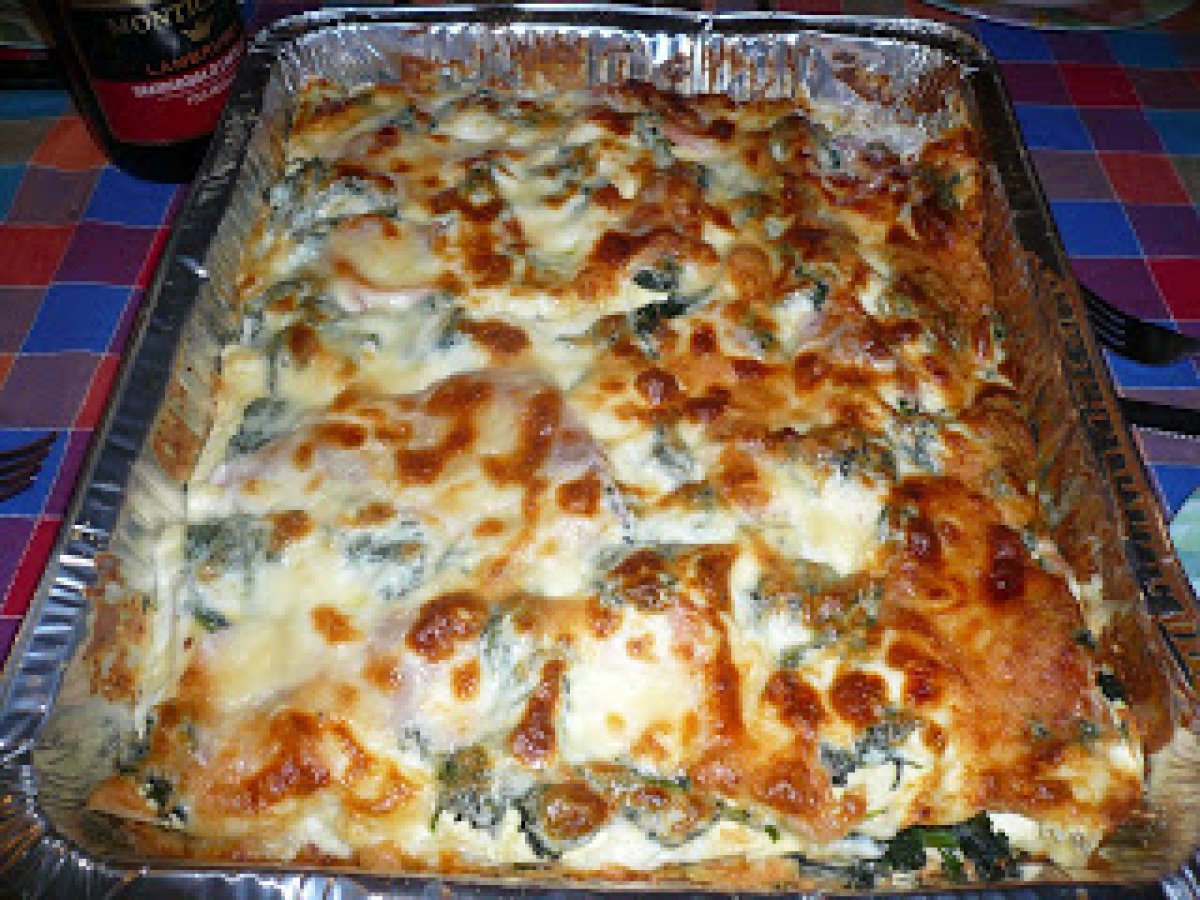 Lasagne cotto e spinaci - foto 2