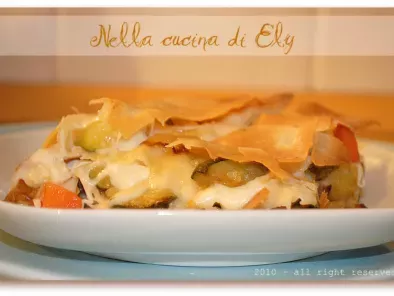 Lasagne di pasta fillo con verdure - foto 2