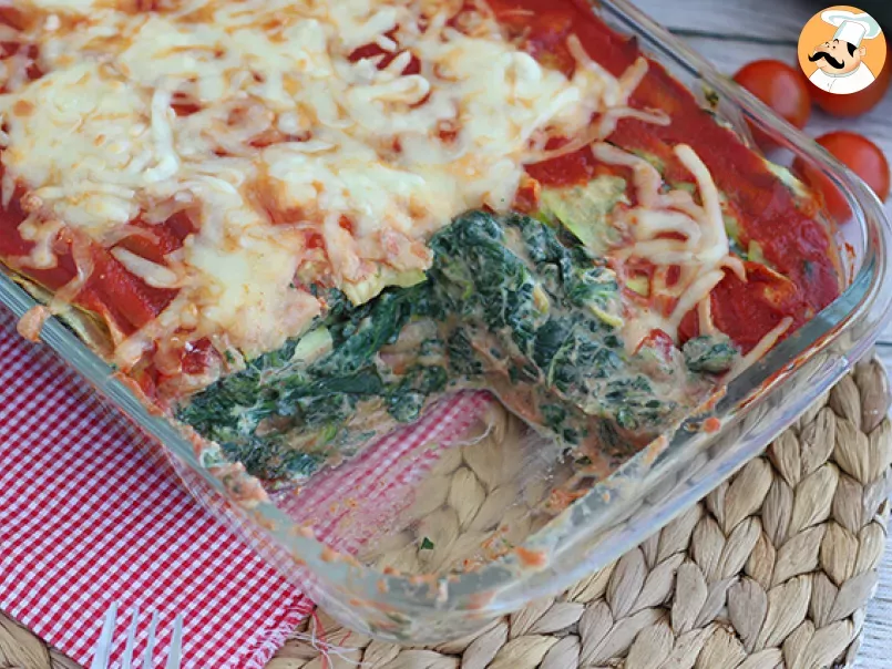 Lasagne di zucchine con ricotta e spinaci - foto 4