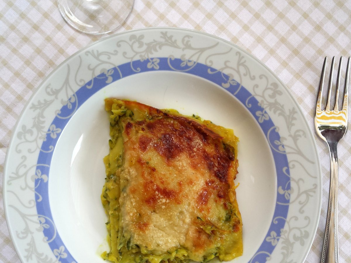 Lasagne di Zucchine e Raspadura