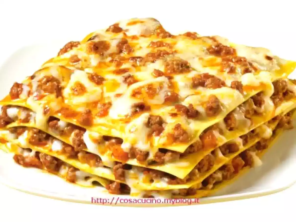 Lasagne emiliane al ragù - La ricetta originale