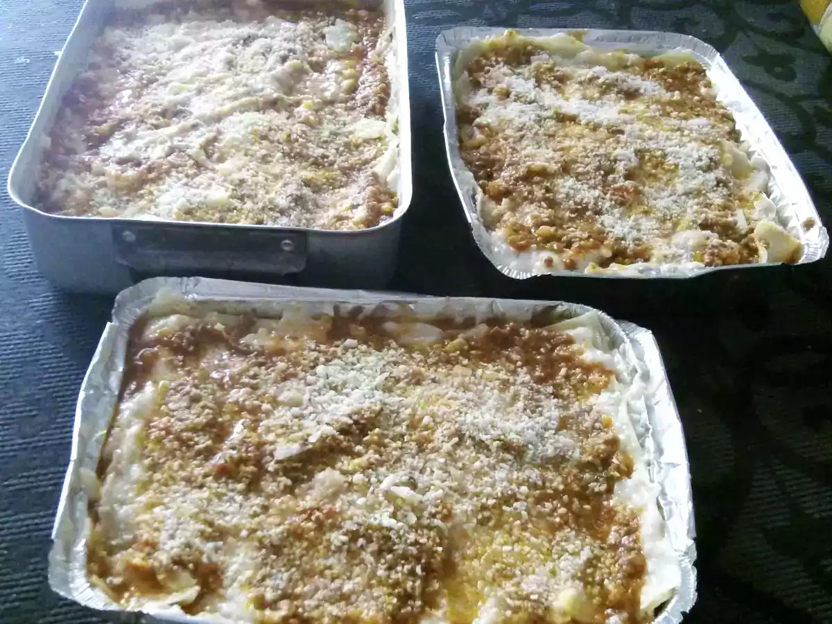 Lasagne fresche al ragù di carne