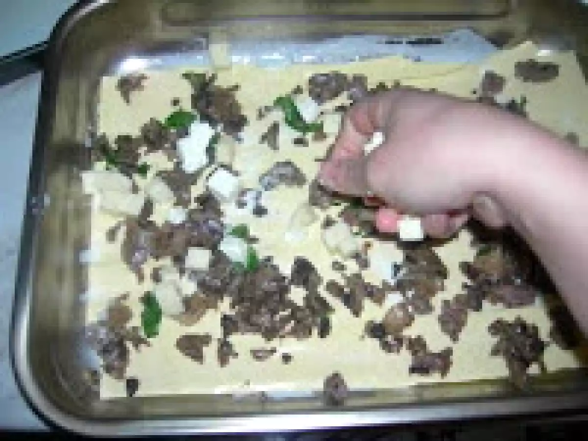 Lasagne funghi, salsiccia e fontina - foto 9