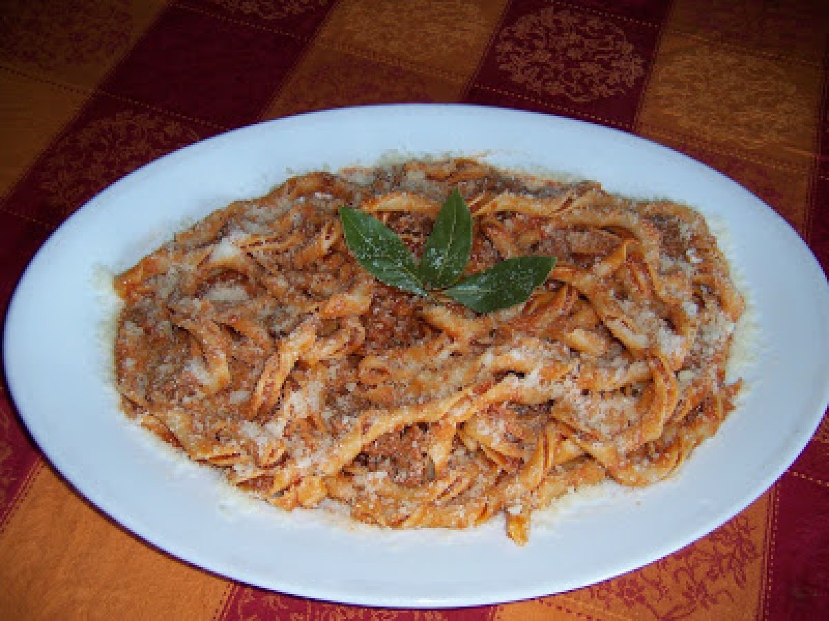 Lasagne Incannulate al Ragout di Cinghiale