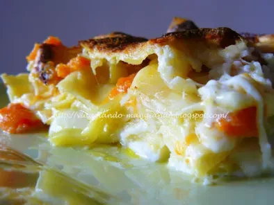 Lasagne porri e zucca - foto 2