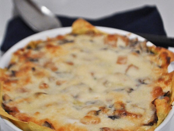 Lasagne radicchio, zucca e stracchino, foto 2