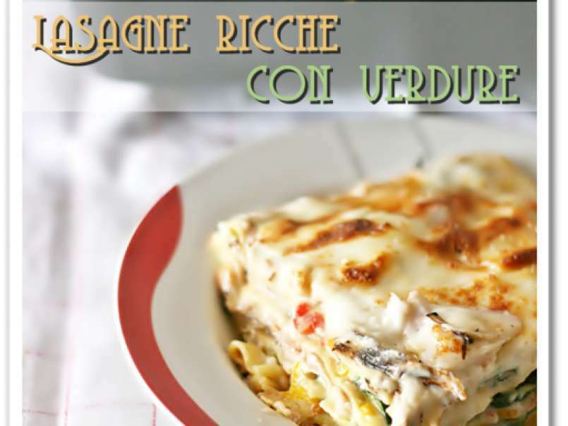 Lasagne ricche con verdure, foto 3