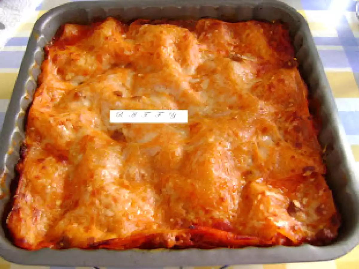 LASAGNE VELOCI CON PASTA DI SEMOLA (SENZA UOVA!!!!)